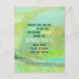 Postal Tal vez las estrellas son nuestras queridas