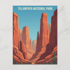 Postal Talampaya National Park Argentina Travel