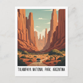 Postal Talampaya National Park Argentina Travel