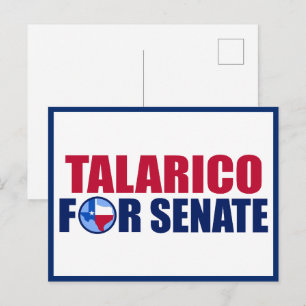 Postal Talarico para el Senado de Texas Elección 2026