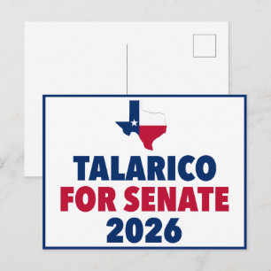 Postal Talarico para Senado Elección Texas 2026