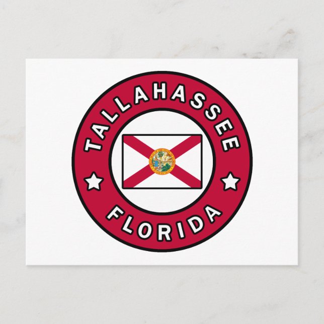 Postal Tallahassee Florida (Anverso)