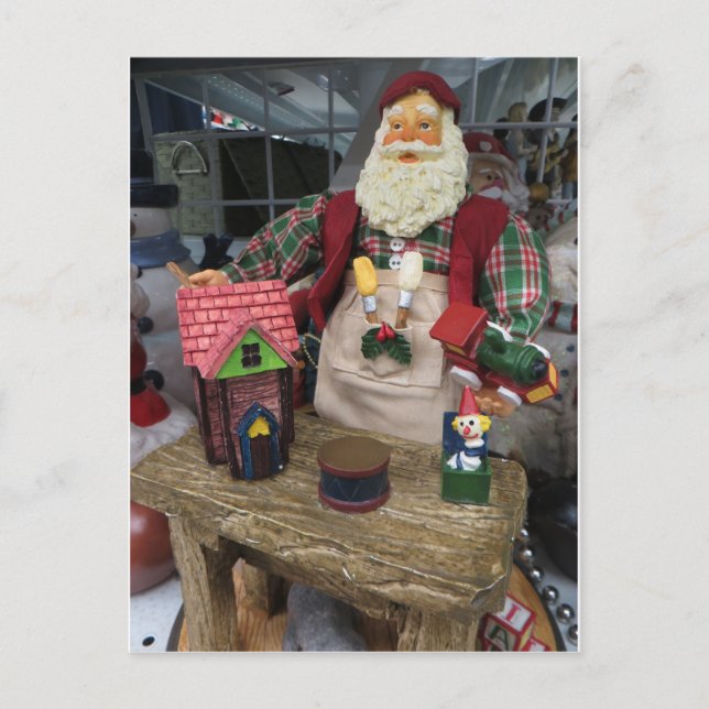 Postal Taller Santa (Anverso)