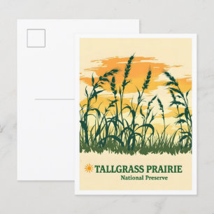 Postal Tallgrass Prairie National Preserve Kansas Travel