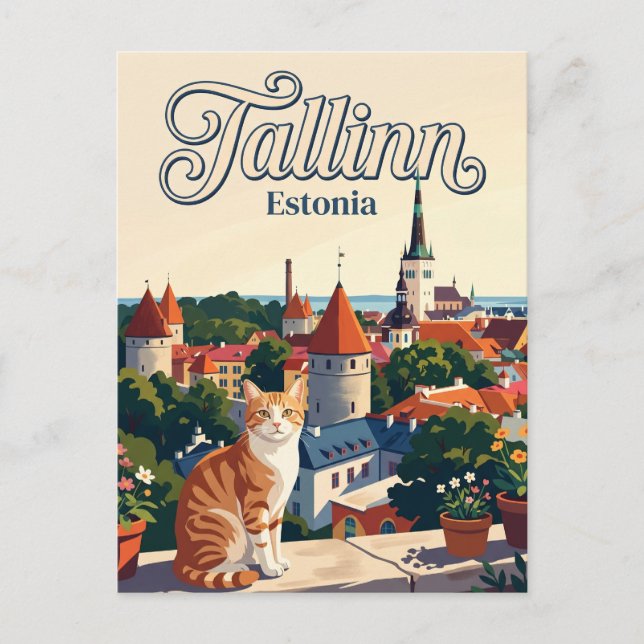 Postal Tallin Estonia (Anverso)