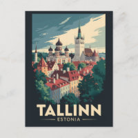 Tallín Estonia Viaje arte Vintage