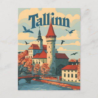 Postal Tallin Vintage