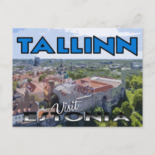 Postal Tallin, visitar Estonia