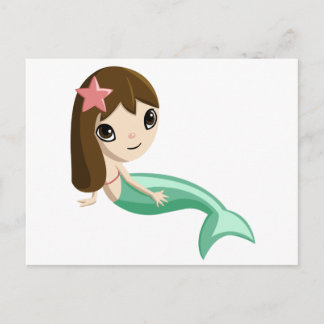 Postal Tallulah la sirena