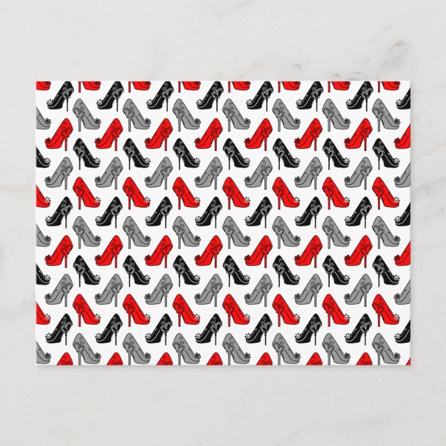 Postal Talones altos (Anverso)