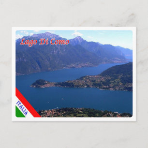 Postal taly - Lombardía - Lago Como -