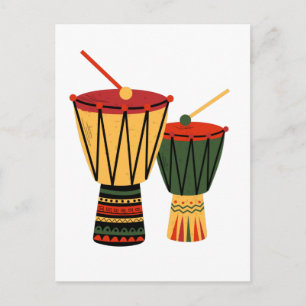 Postal Tam-Tam africano