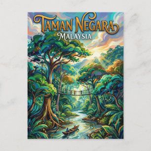 Postal Taman Negara Malasia