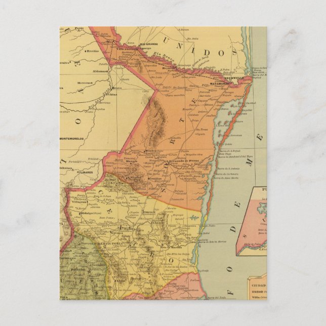 Postal Tamaulipas (Anverso)