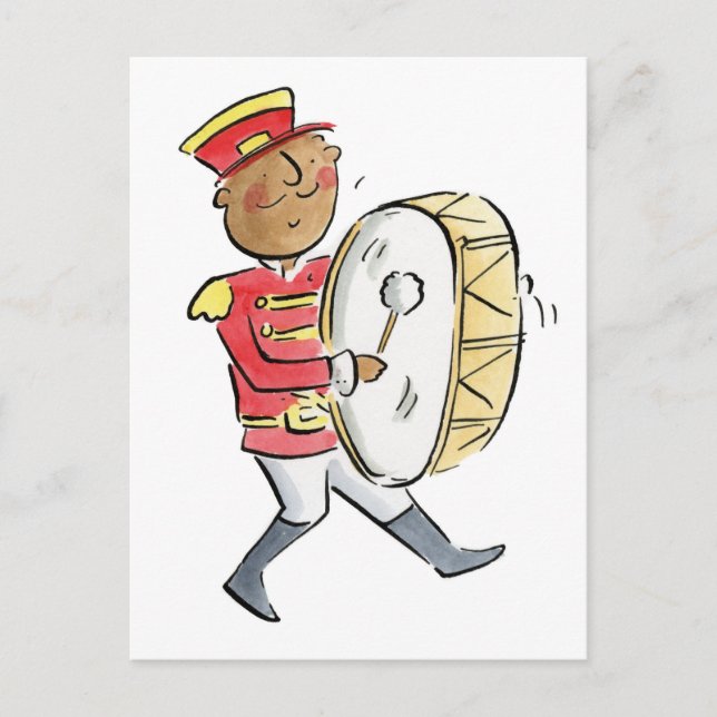 Postal Tambor (Anverso)