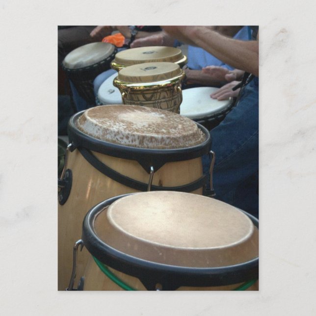 Postal tambores (Anverso)