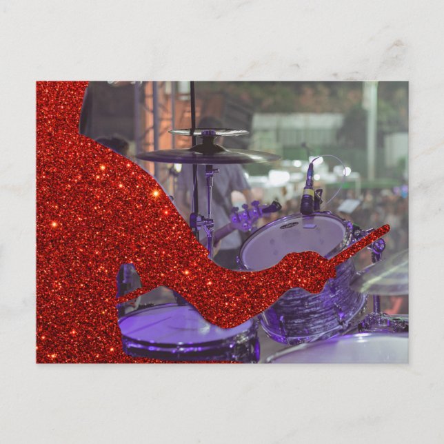 Postal tamborilero (Anverso)