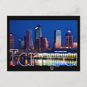 Postal Tampa, Florida al amanecer de las Islas Davis.