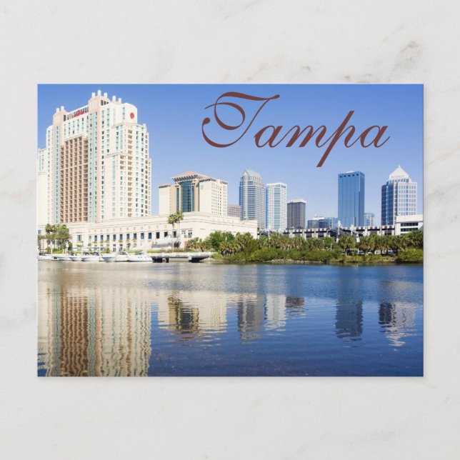 Postal Tampa, Florida, EE.UU. (Anverso)