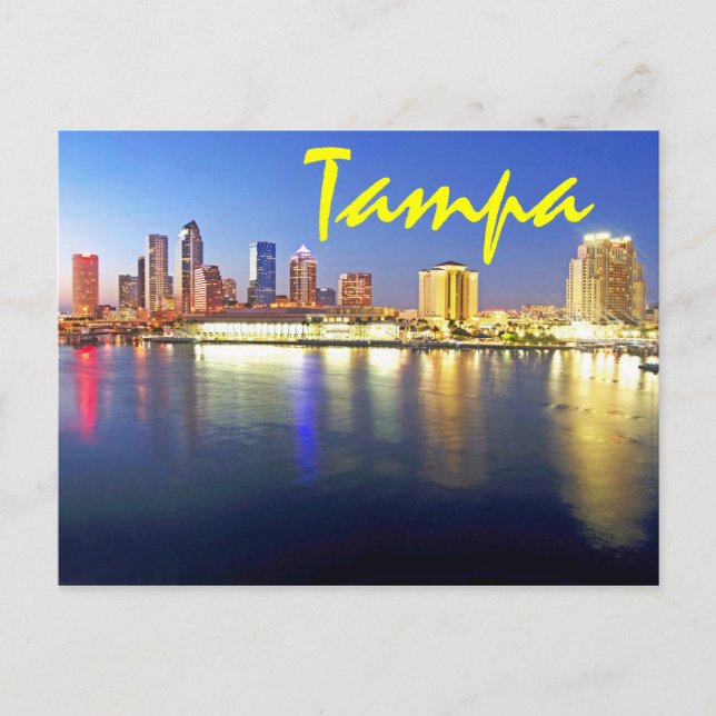 Postal Tampa, Florida, EE.UU. (Anverso)