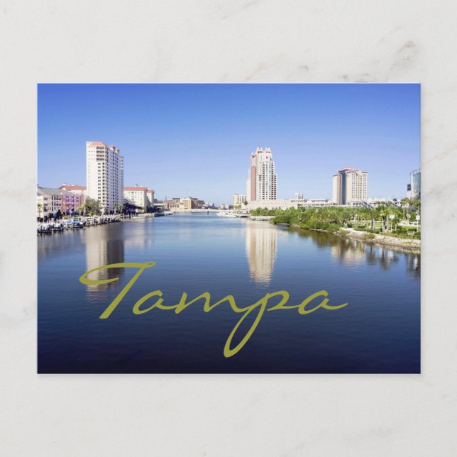 Postal Tampa, Florida, EE.UU. (Anverso)