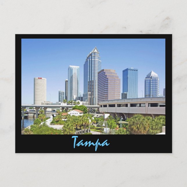 Postal Tampa, la próxima ciudad más grande de Estados Uni (Anverso)