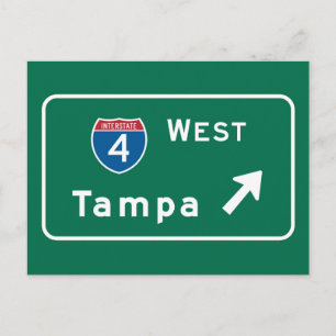 Postal Tampa, Rótulo FL Road
