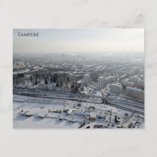 Postal Tampere en Invierno