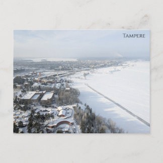 Postal Tampere en Invierno