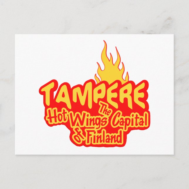 Postal Tampere Hot Wings (Anverso)