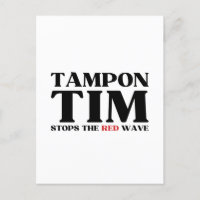 Tampon Tim Detendrá La Ola Roja-Tim Walz 2024