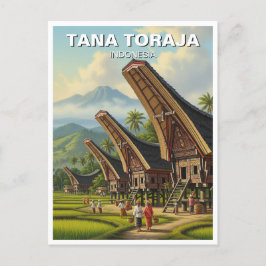 Postal Tana Toraja Indonesia Viaja