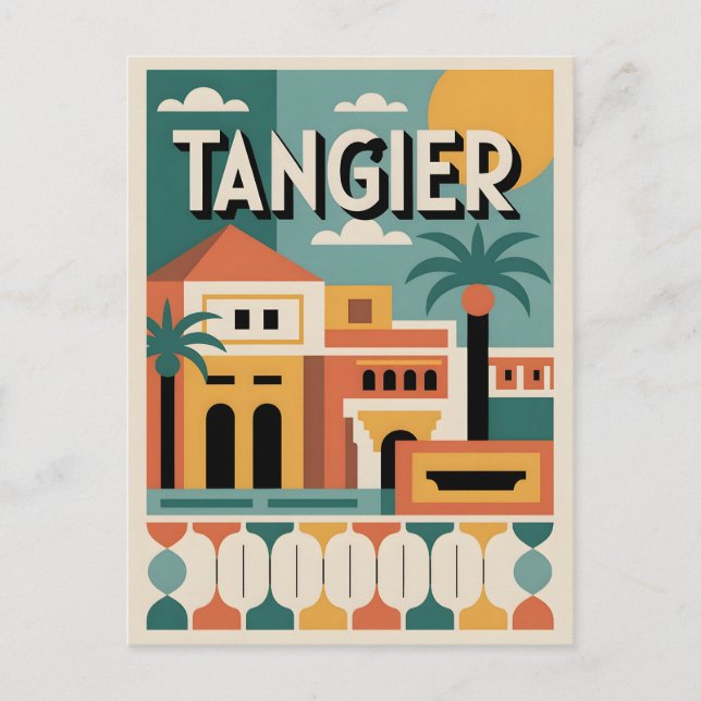 Postal Tangier Vintage (Anverso)