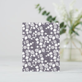 Postal Tangled Foliage Canopy Deep Contrast Botanical