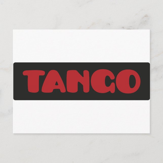 Postal Tango (Anverso)