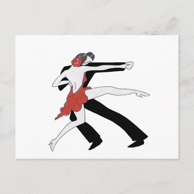 Postal Tango/Baile conmigo (Anverso)