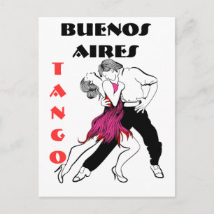 Postal Tango de Buenos Aires
