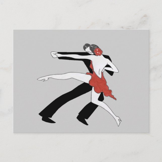 Postal Tango de los años 20 (Anverso)
