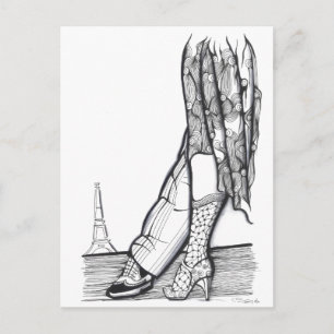 Postal Tango de París