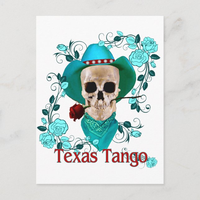 Postal Tango de Texas (Anverso)