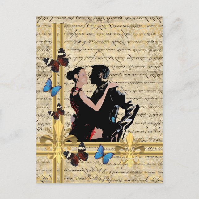 Postal Tango vintage (Anverso)