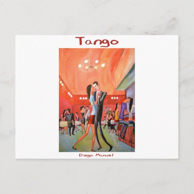 Postal Tangueria 3 (Anverso)