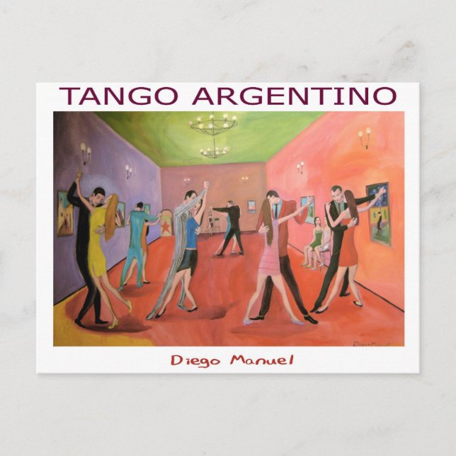 Postal Tangueria 5 (Anverso)