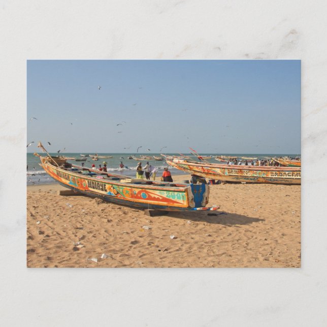 Postal Tanji, Gambia (Anverso)