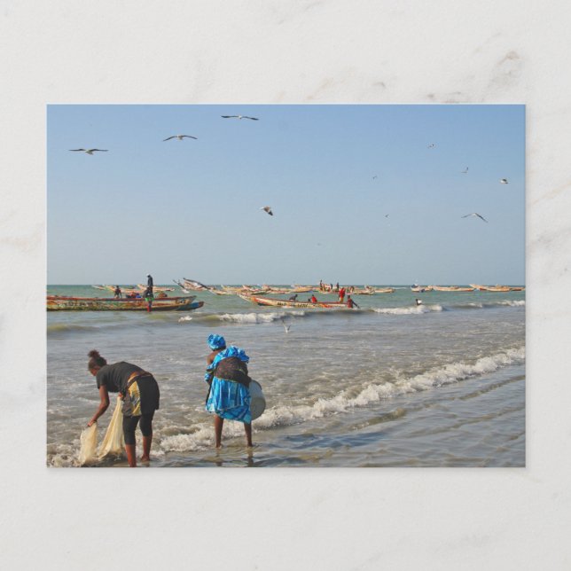 Postal Tanji, Gambia (Anverso)