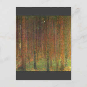 Postal Tannenwald II por Gustav Klimt