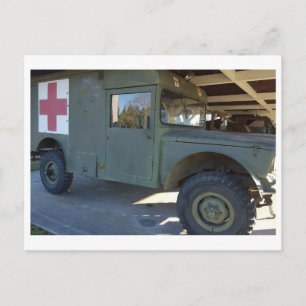 Postal Tanque Militar Camuflaje Desértico