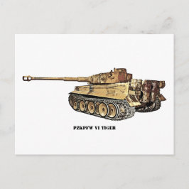Postal Tanque Tiger VI