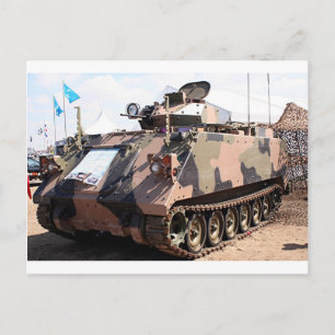 Postal Tanque: vehículo militar blindado