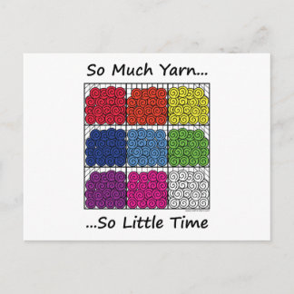 Postal Tanta yarn, tan poco tiempo